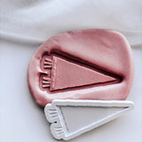 Ralph Lauren preppy themed tattered flag stamp and cutter