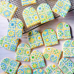 Mini tile set of 4 debosser set