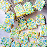 Mini tile set of 4 debosser set