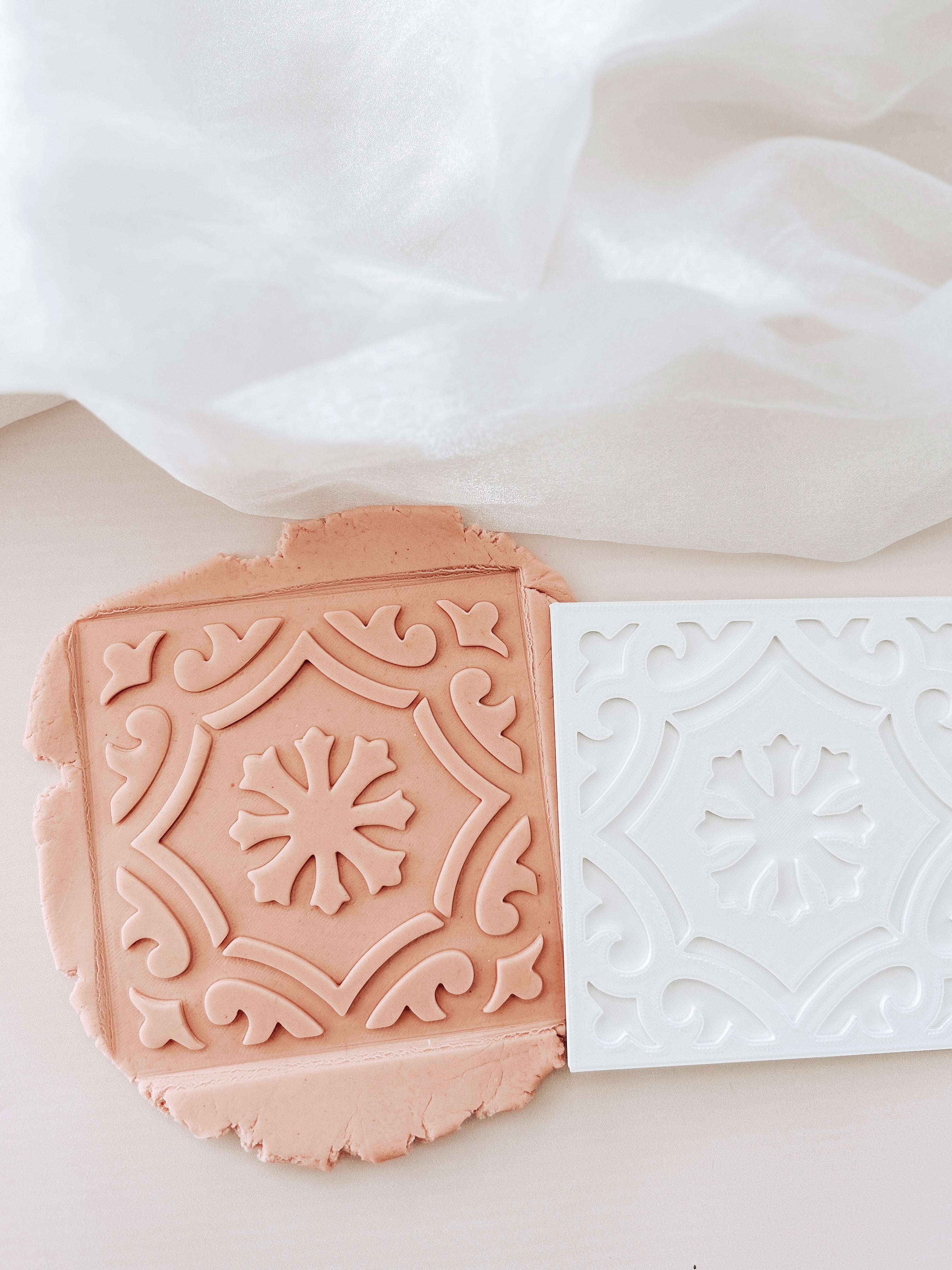 Positano tiles LARGE set of 4