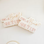 Me a bride? SHUT UP! Stamp and cutter