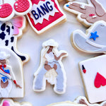 Queen B in Chaps Cowboy Carter Stamp and Cutter