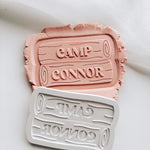 Camp ____ personalised sign stamp and cutter