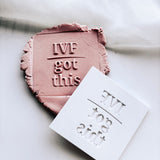 IVF got this font plate only