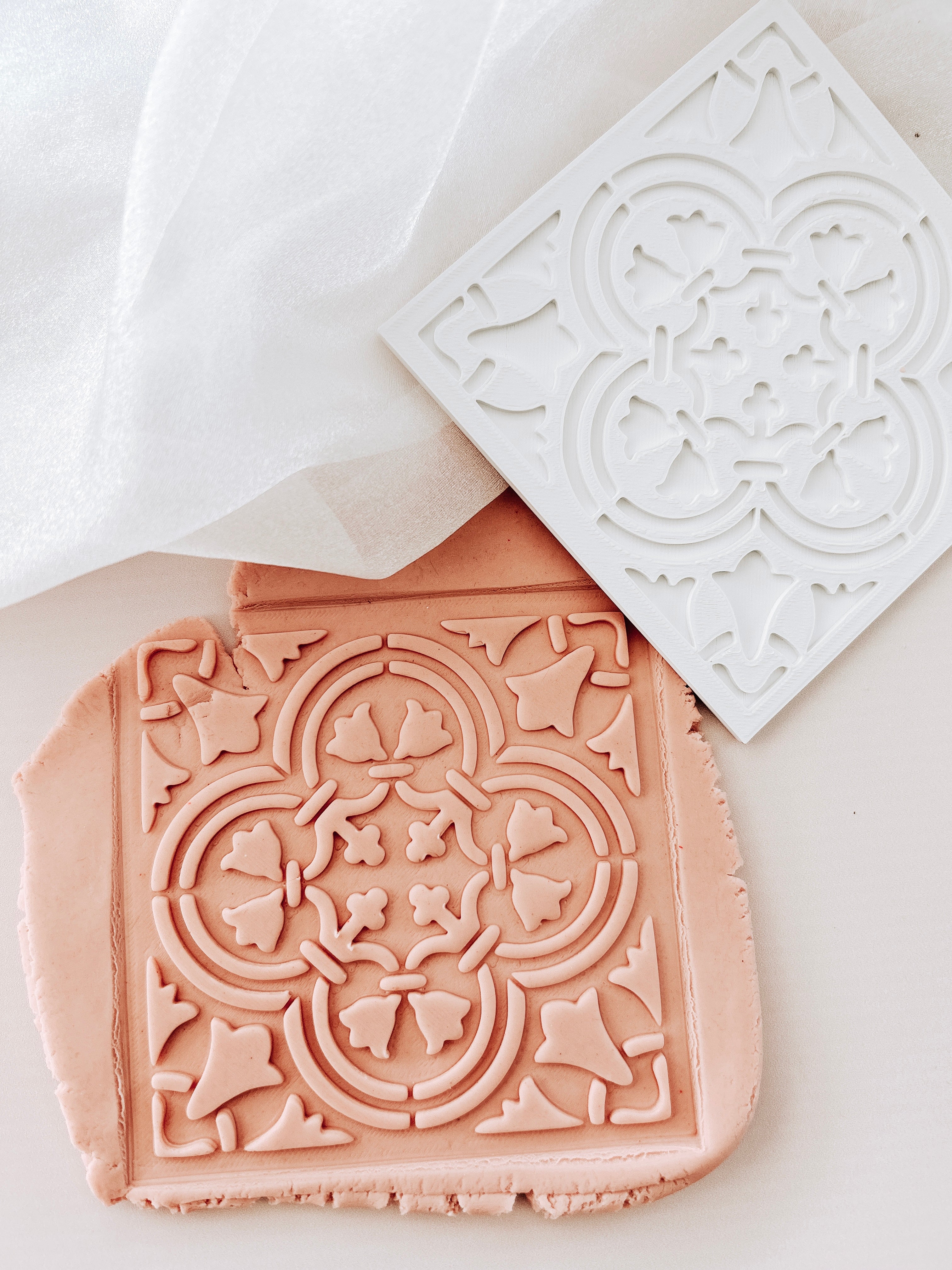 Positano tiles LARGE set of 4