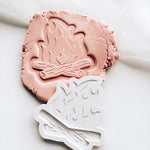 Cute campfire stamp and cutter