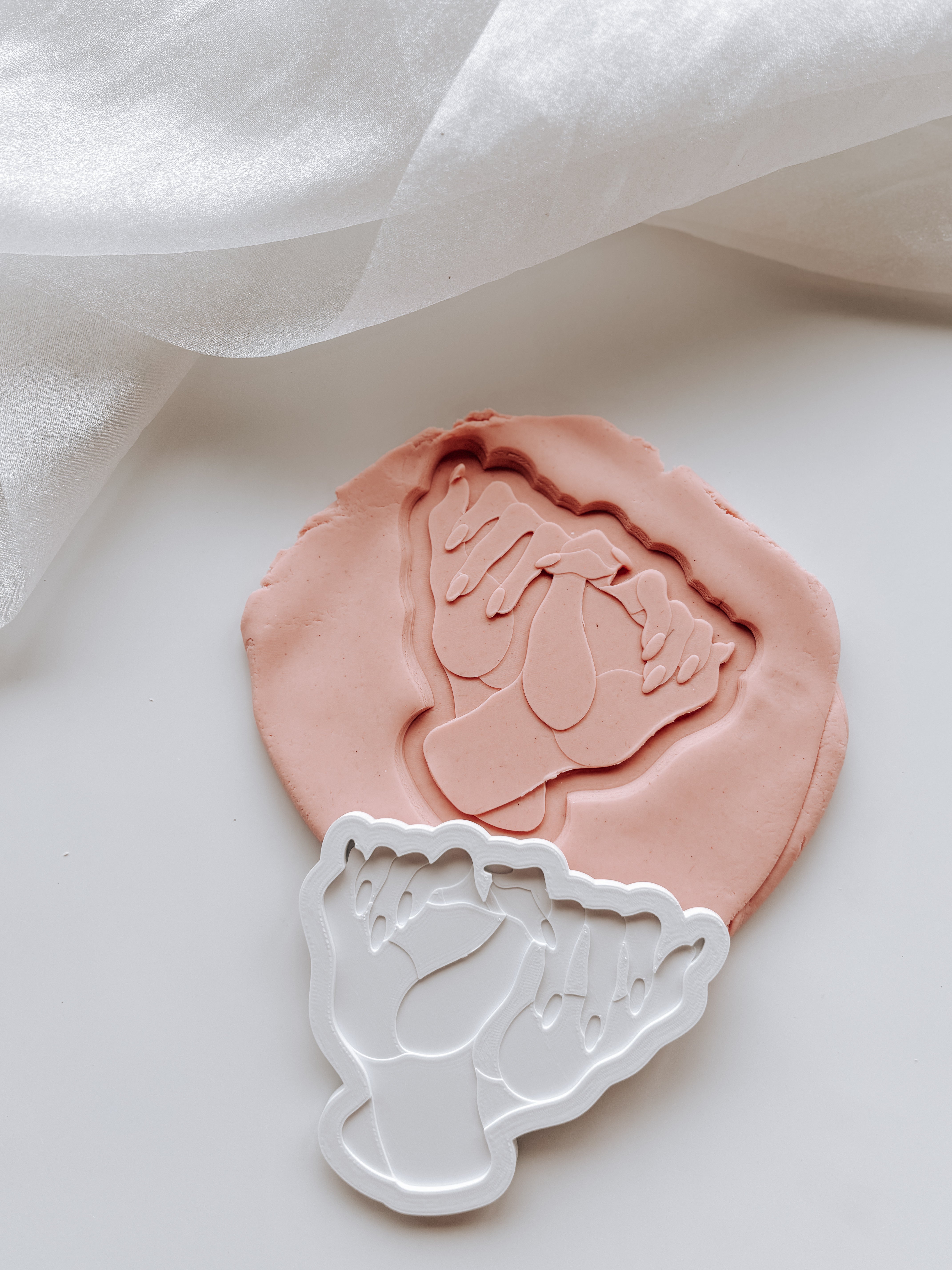 United girls pinkies stamp and cutter