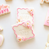 Square wavy border pop debosser