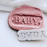 Baby shape font Ralph Lauren cap stamp and cutter