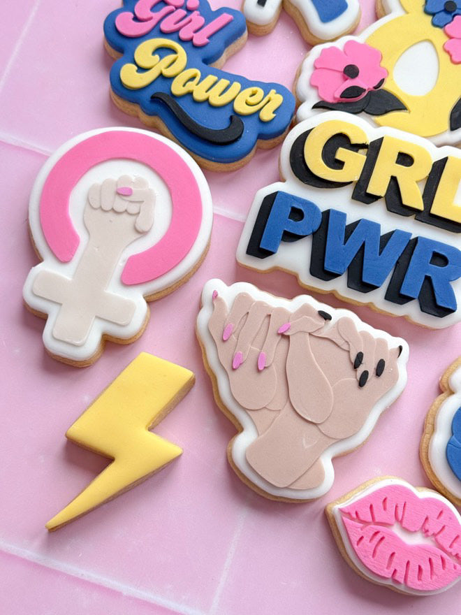 United girls pinkies stamp and cutter