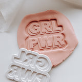 GRL PWR stamp and cutter