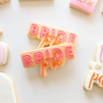 Neon sign NEW bride to be debosser and cutter