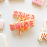 Neon sign NEW bride to be debosser and cutter