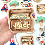 Treasure chest debosser and cutter