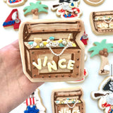 Treasure chest debosser and cutter