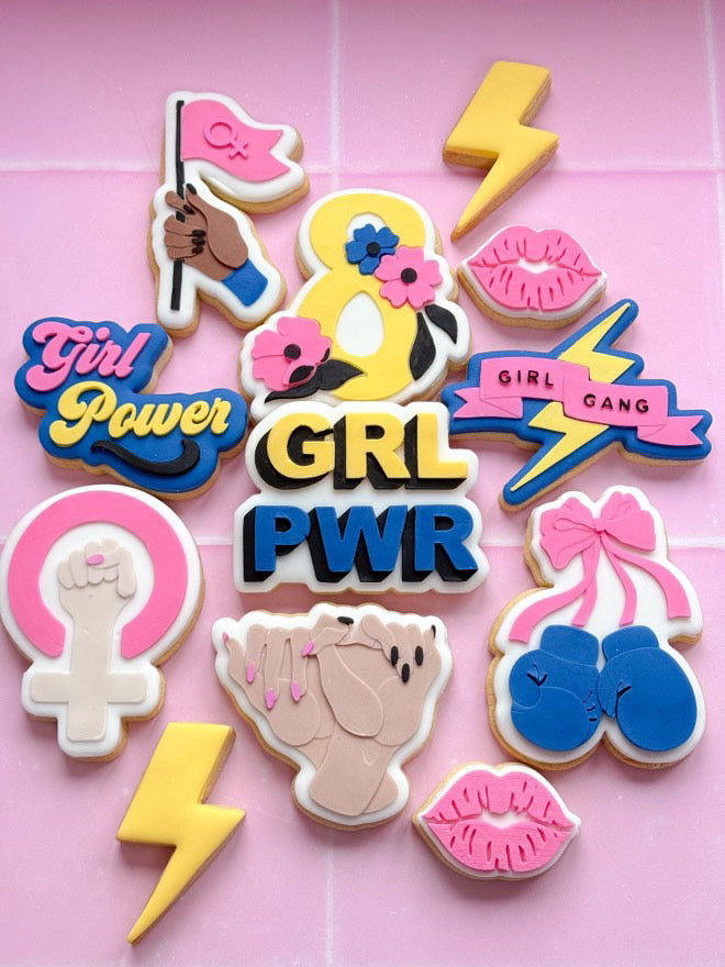 GRL PWR stamp and cutter