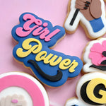 Girl power stamp and cutter