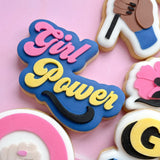 Girl power stamp and cutter