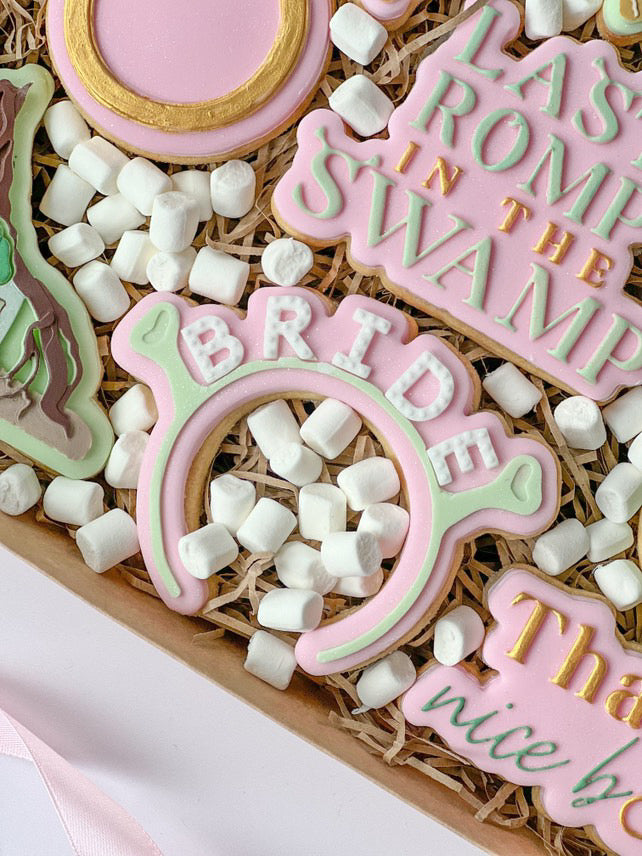 Ogre ears BRIDE headband stamp and cutter