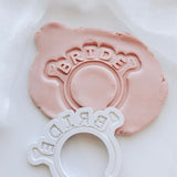 Ogre ears BRIDE headband stamp and cutter