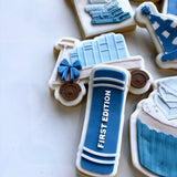 First Edition or First Chapter spine of book stamp and cutter