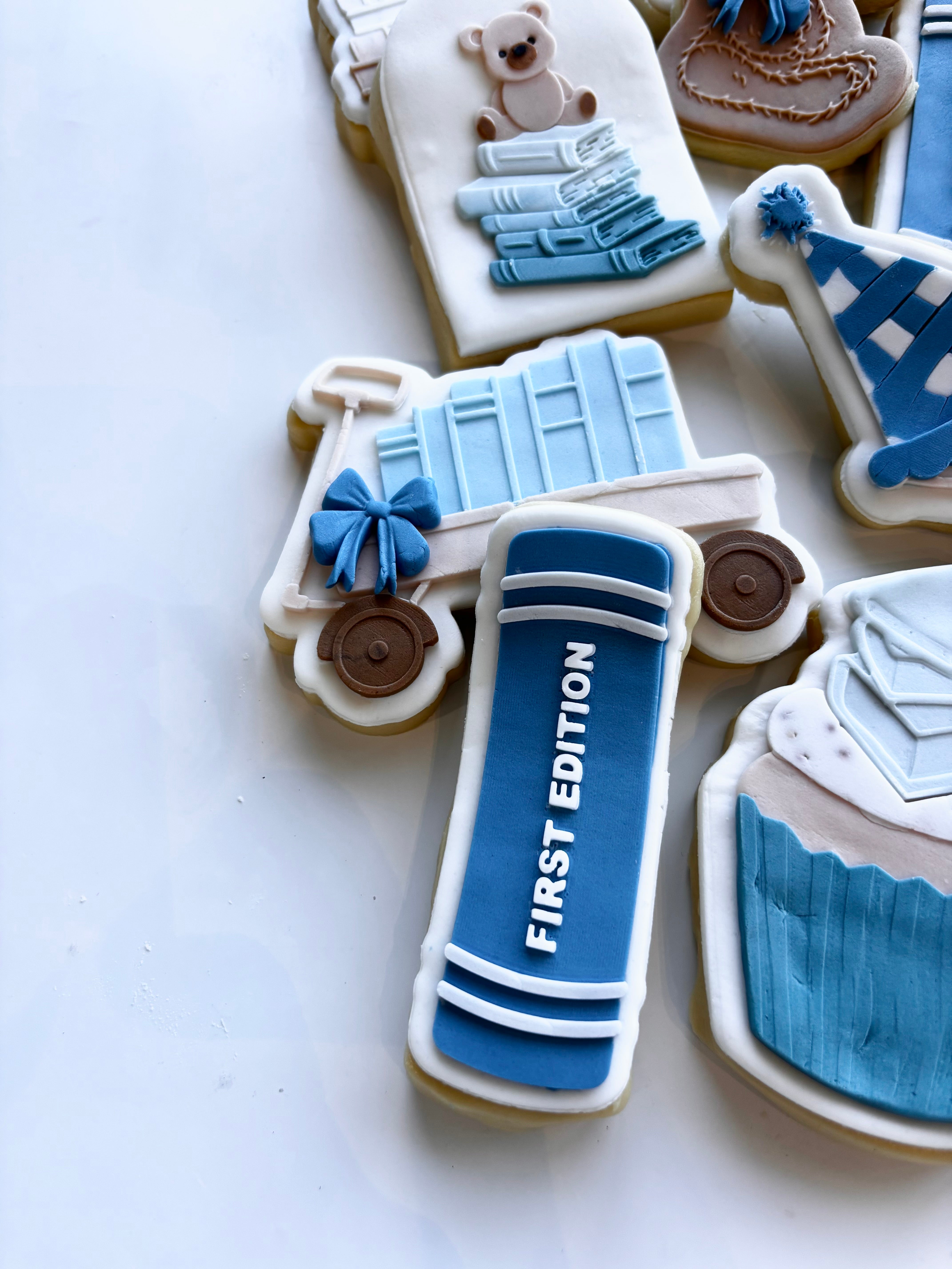 First Edition or First Chapter spine of book stamp and cutter