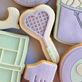 Heart shaped Tennis racket debosser and cutter