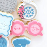 Bride to be daisy frame sunglasses stamp and cutter