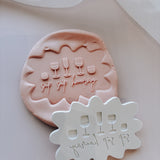 Sip sip hooray stamp and cutter