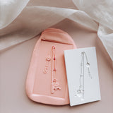 Fishing rod stamp and cutter
