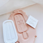 “Ready to pop” mini embosser plate