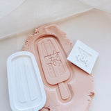 “Ready to pop” mini embosser plate