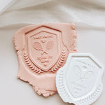 Last swing before the rings country club emblem stamp and cutter