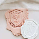 Last swing before the rings country club emblem stamp and cutter