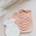 Rings & racquets stamp and cutter