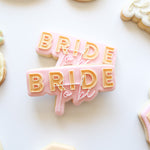 Neon sign NEW bride to be debosser and cutter