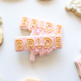 Neon sign NEW bride to be debosser and cutter