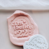 I’m feeling ___ debosser stamp and shape cutter