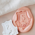 Duck themed plaque with initial stamp and cutter