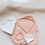 Mini paper heart stamp and cutter