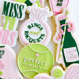 Perfect match tennis ball stamp and cutter