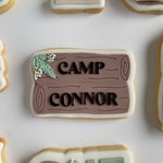 Camp ____ personalised sign stamp and cutter