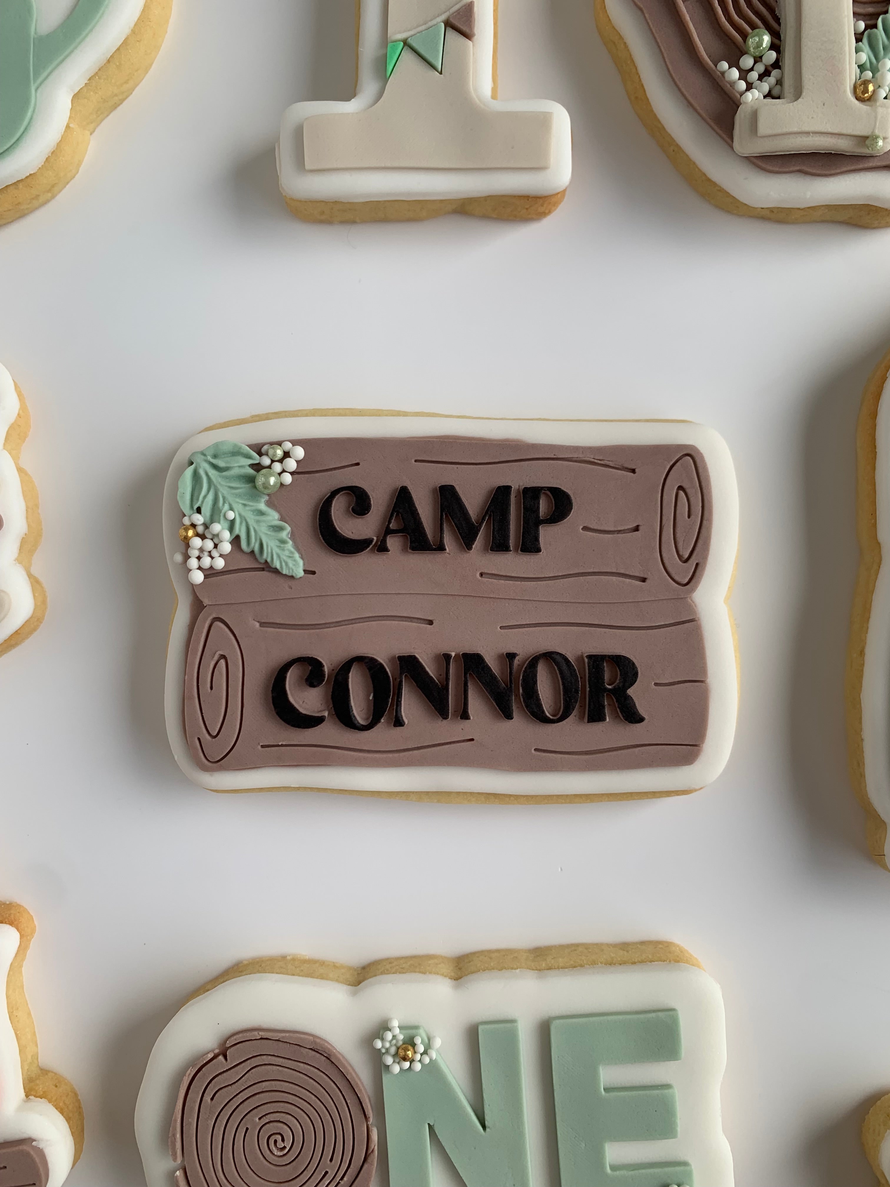 Camp ____ personalised sign stamp and cutter