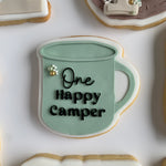 One happy camper mug stamp and cutter