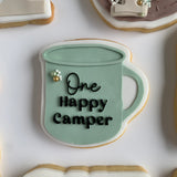 One happy camper mug stamp and cutter