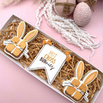 Hot Cross Bunnies Set of 2 stamps and cutters