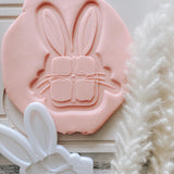 Hot Cross Bunnies Set of 2 stamps and cutters