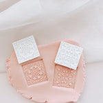 Mini tile set of 4 debosser set