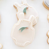 Simple sleeveless baby onesie stamp and cutter