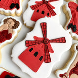 Moulin rouge windmill debosser and cutter